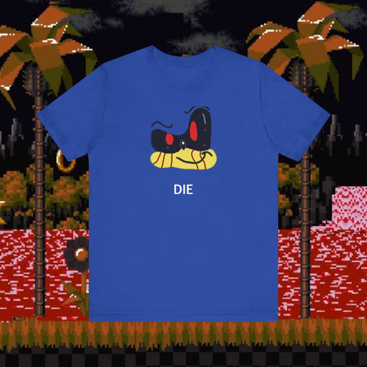 Legally Distinct The Hedgehog.Exe Eat Shit Original Proportions Unisex Short Sleeve Tee