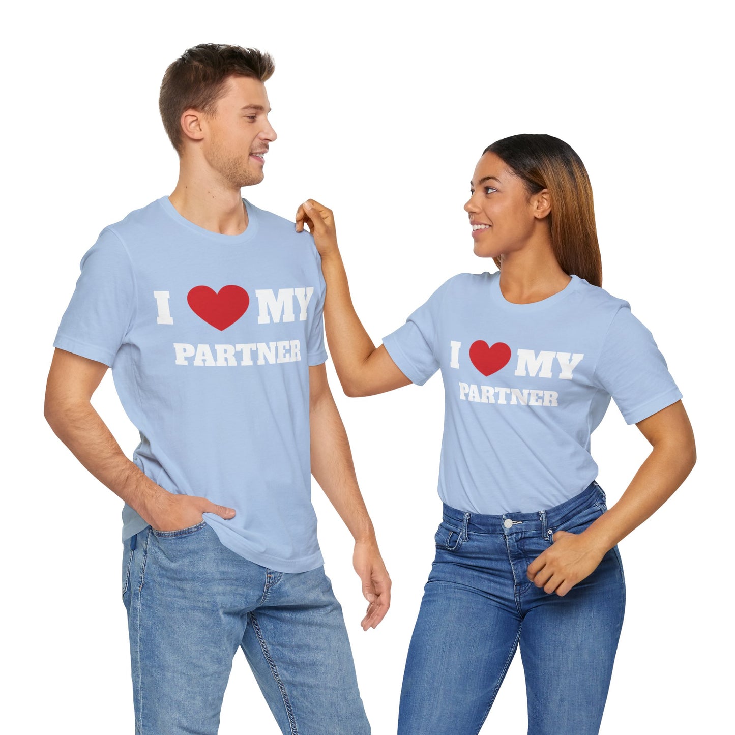 I Heart My Partner They Have Nukes Unisex Short Sleeve Tee