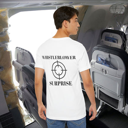 Whistleblower Surprise Unisex Short Sleeve Tee