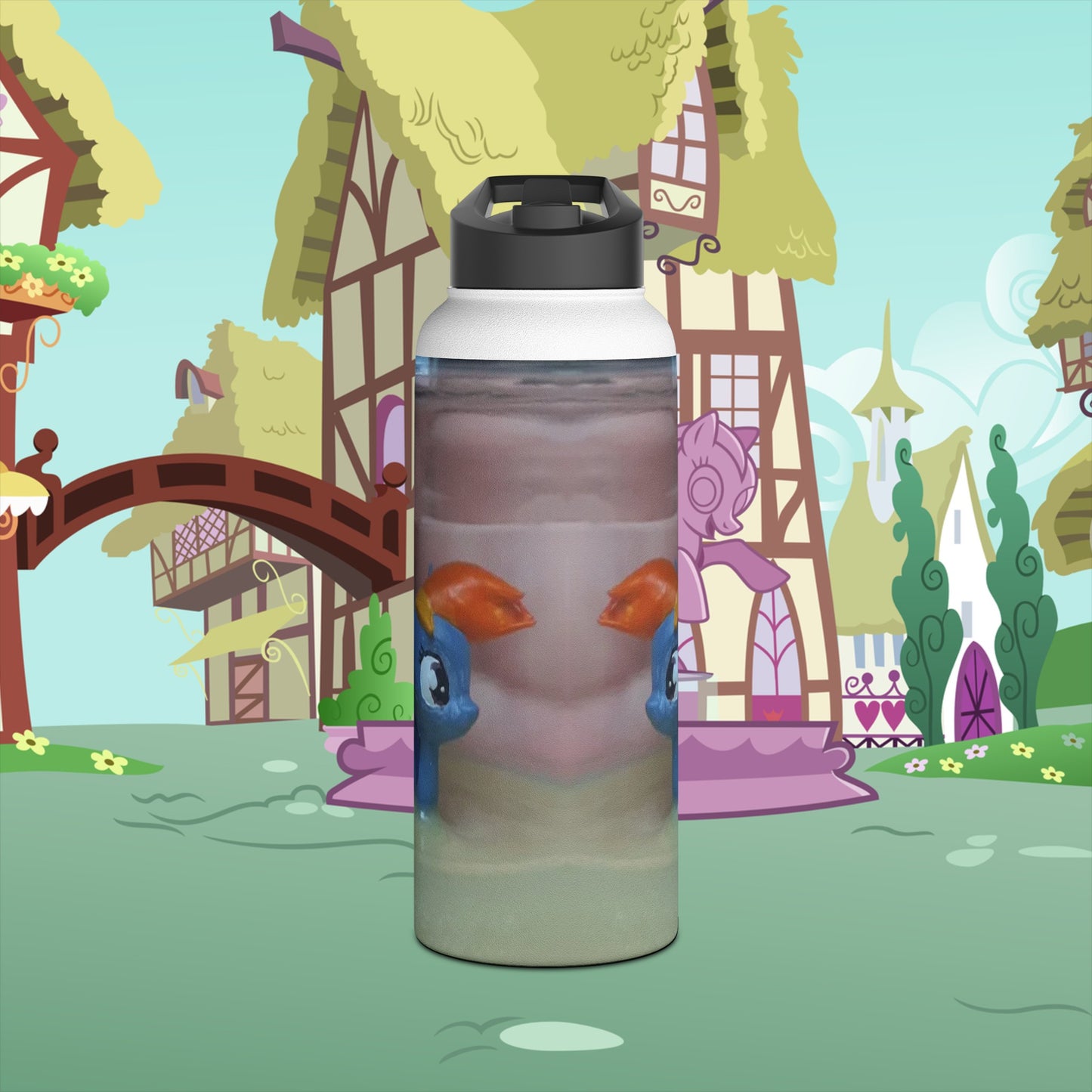 MLP jar Stainless Steel Water Bottle, Standard Lid