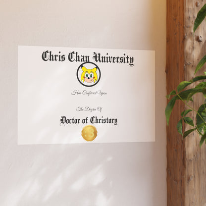 Christory Satin and Archival Matte Posters