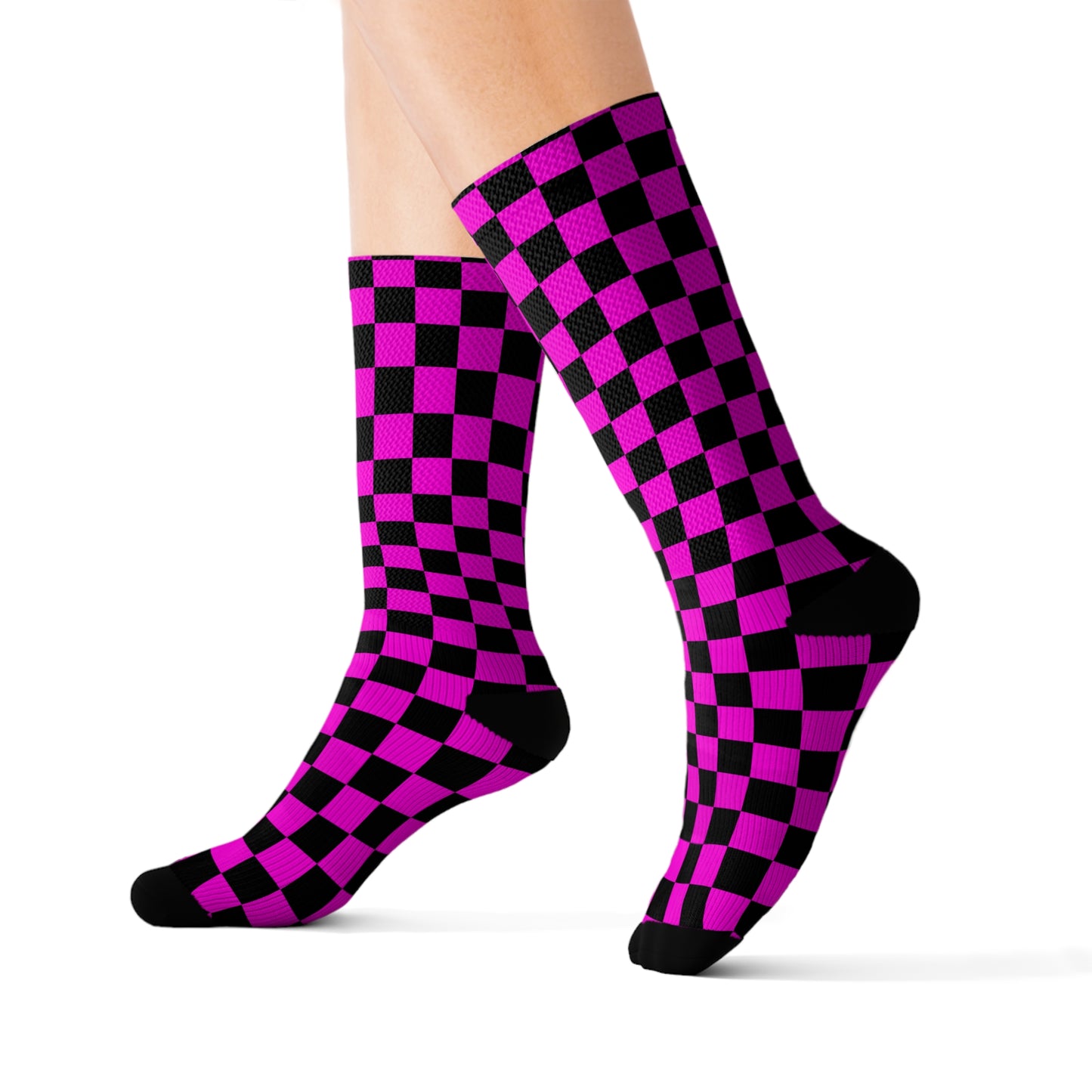 No Texture Sublimation Socks