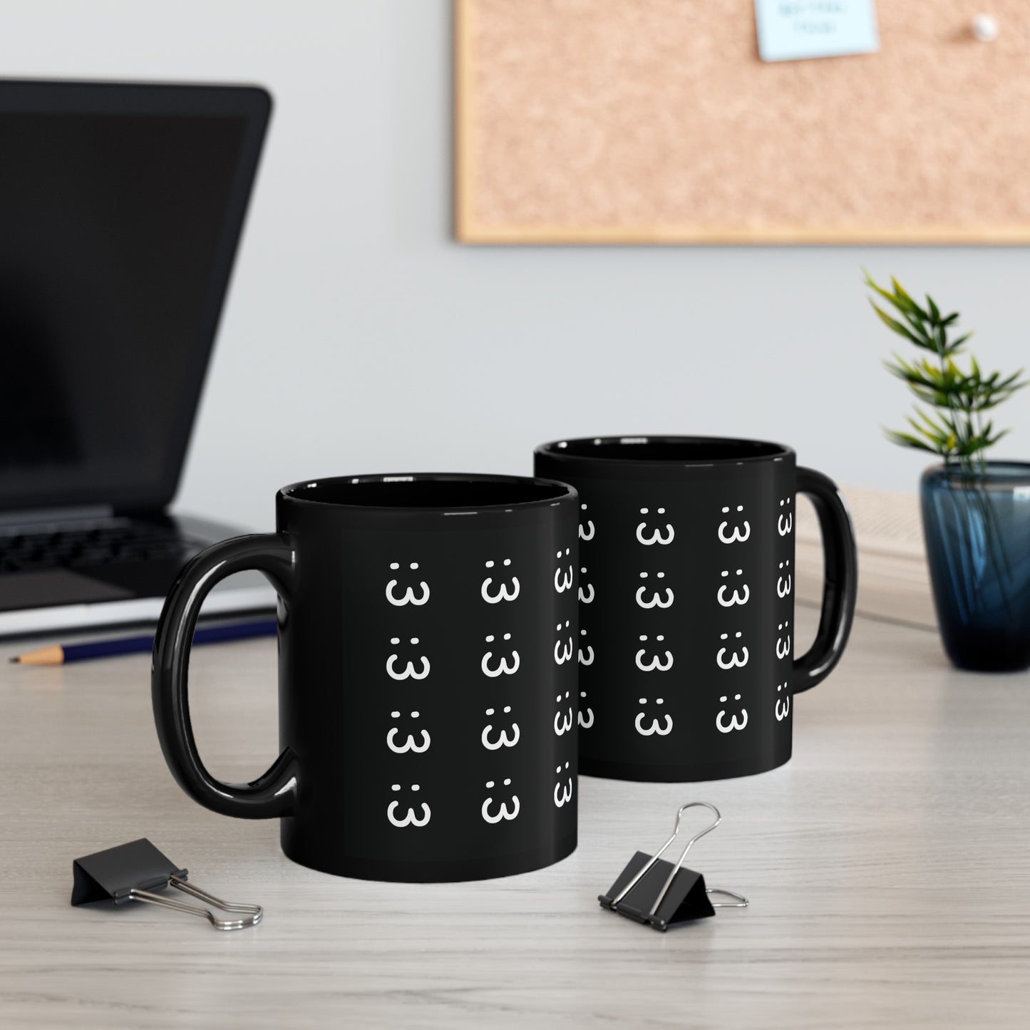 :3 Black Mug (11oz, 15oz)