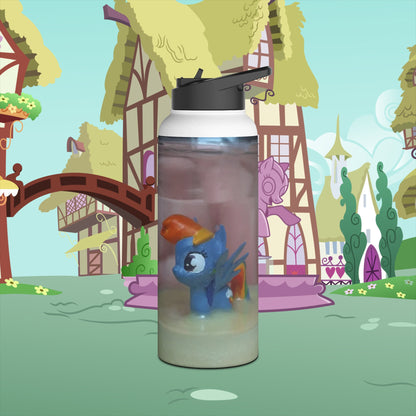 MLP jar Stainless Steel Water Bottle, Standard Lid