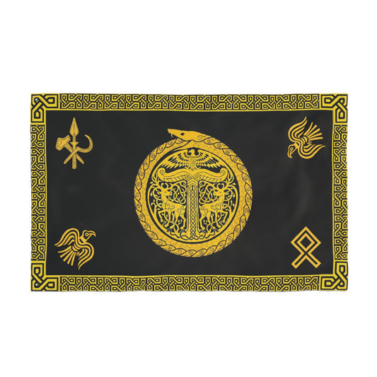 Germanic Culture Flag, Adorned