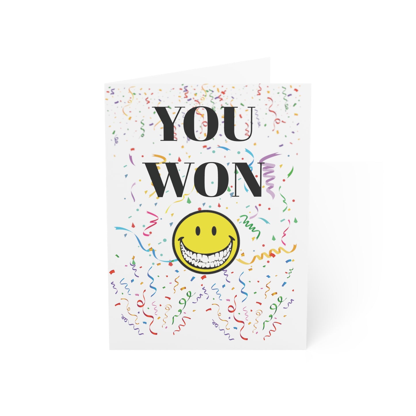 You Won! Greeting Cards