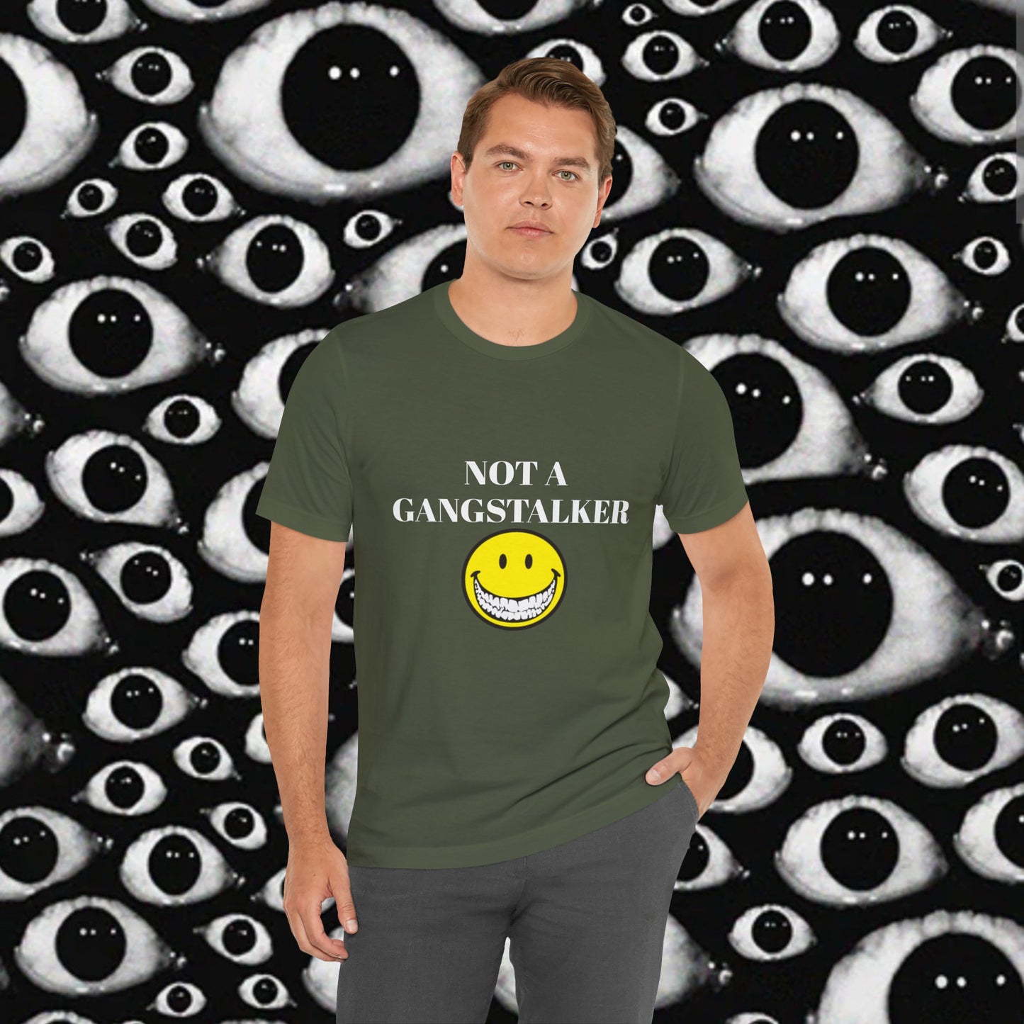 Gangstalking Unisex Short Sleeve Tee