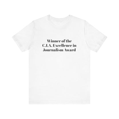 CIA Award Unisex Short Sleeve Tee