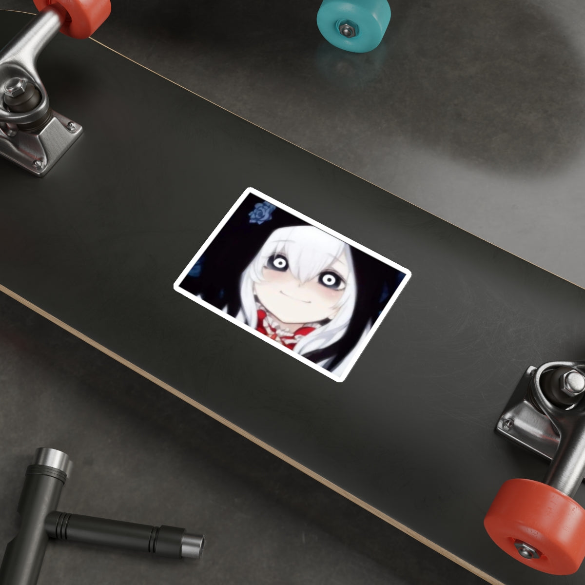 AI Anime Girl JTK Die-Cut Stickers