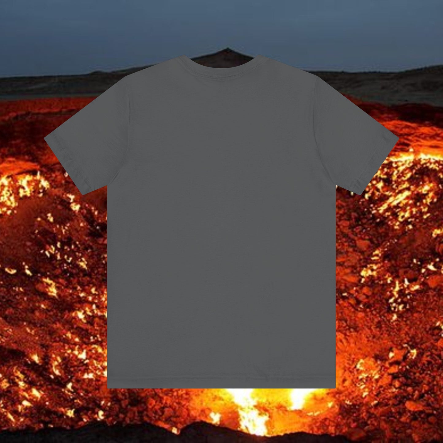 The World Is My Ashtray Front Design Unisex Short Sleeve Tee