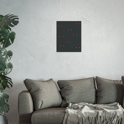 Red Eyes Satin and Archival Matte Posters