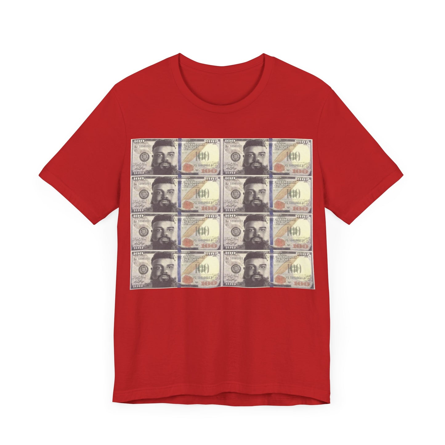 Joeyy Dollar Bill Unisex Short Sleeve Tee