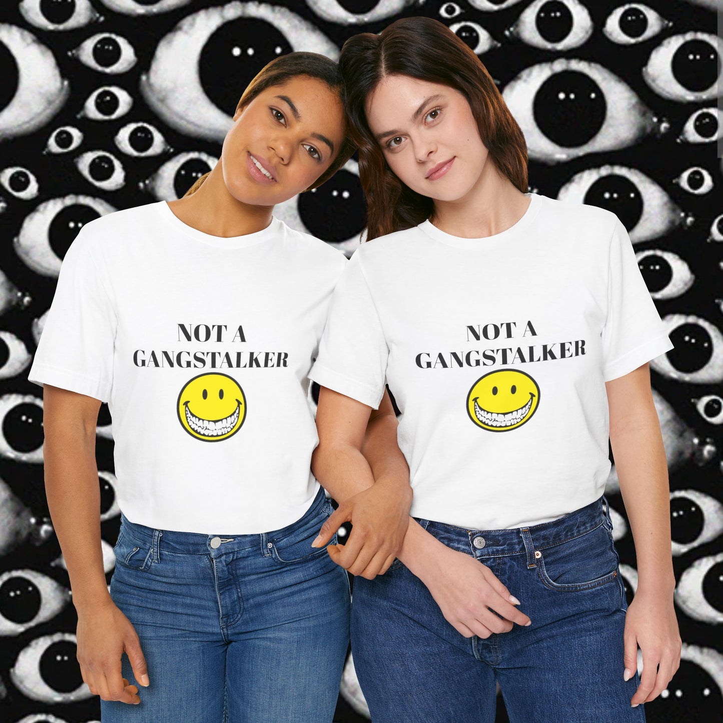 Gangstalking Unisex Short Sleeve Tee