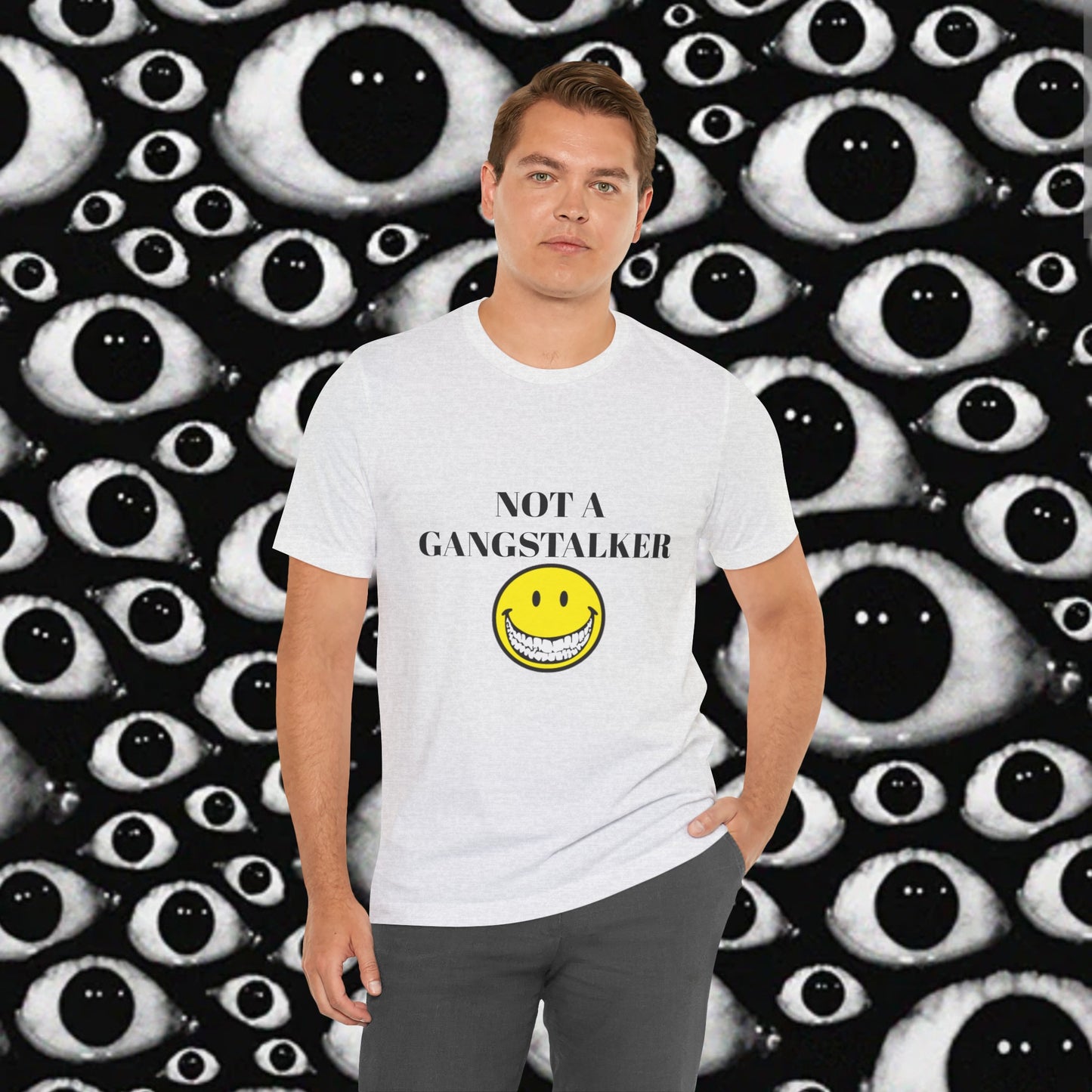 Gangstalking Unisex Short Sleeve Tee