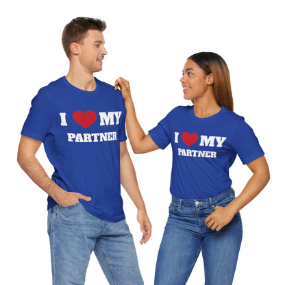 I Heart My Partner They Have Nukes Unisex Short Sleeve Tee