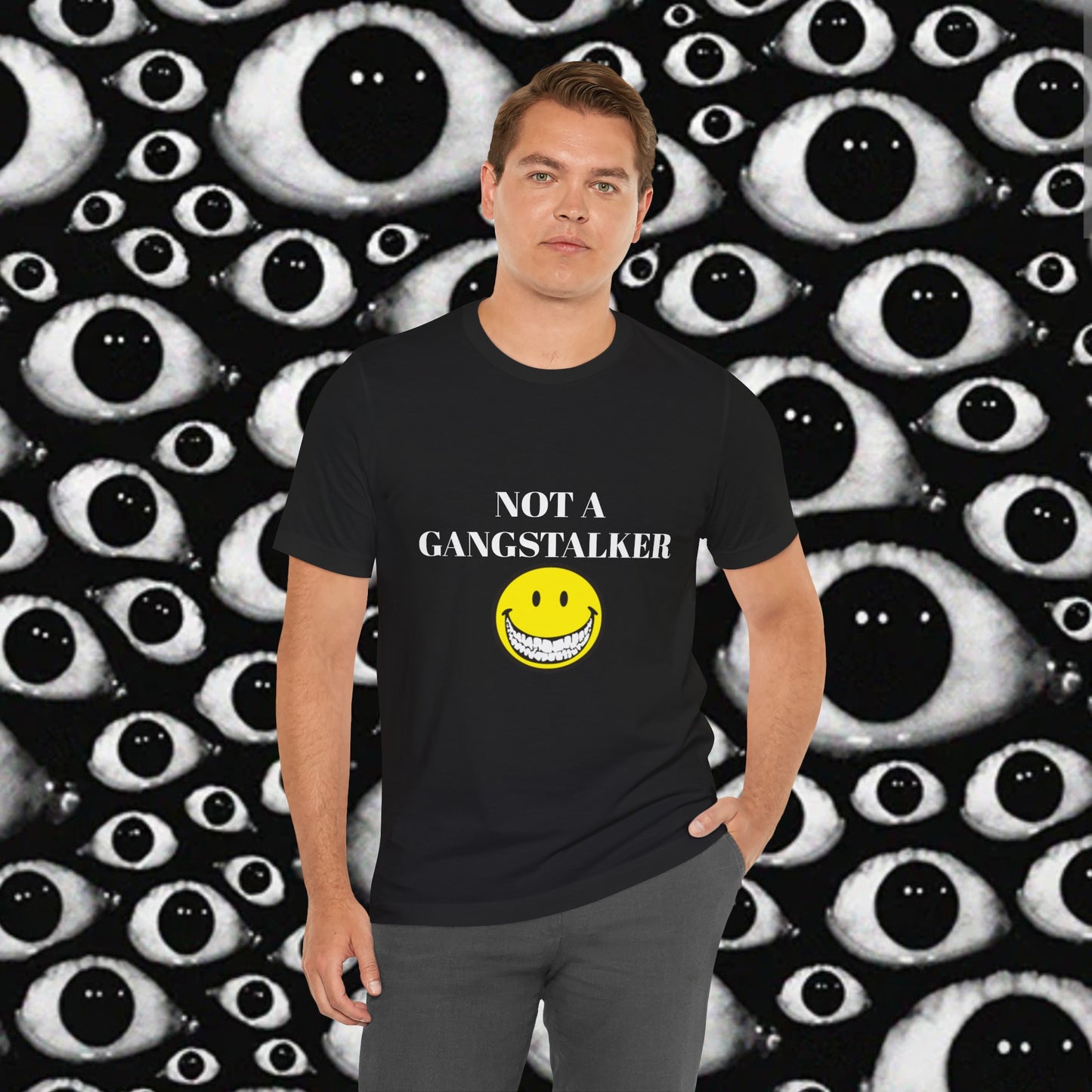 Gangstalking Unisex Short Sleeve Tee