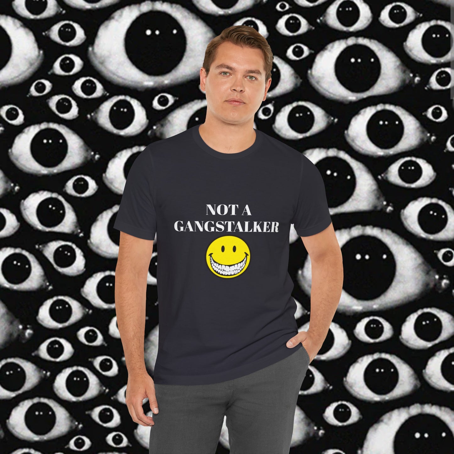 Gangstalking Unisex Short Sleeve Tee