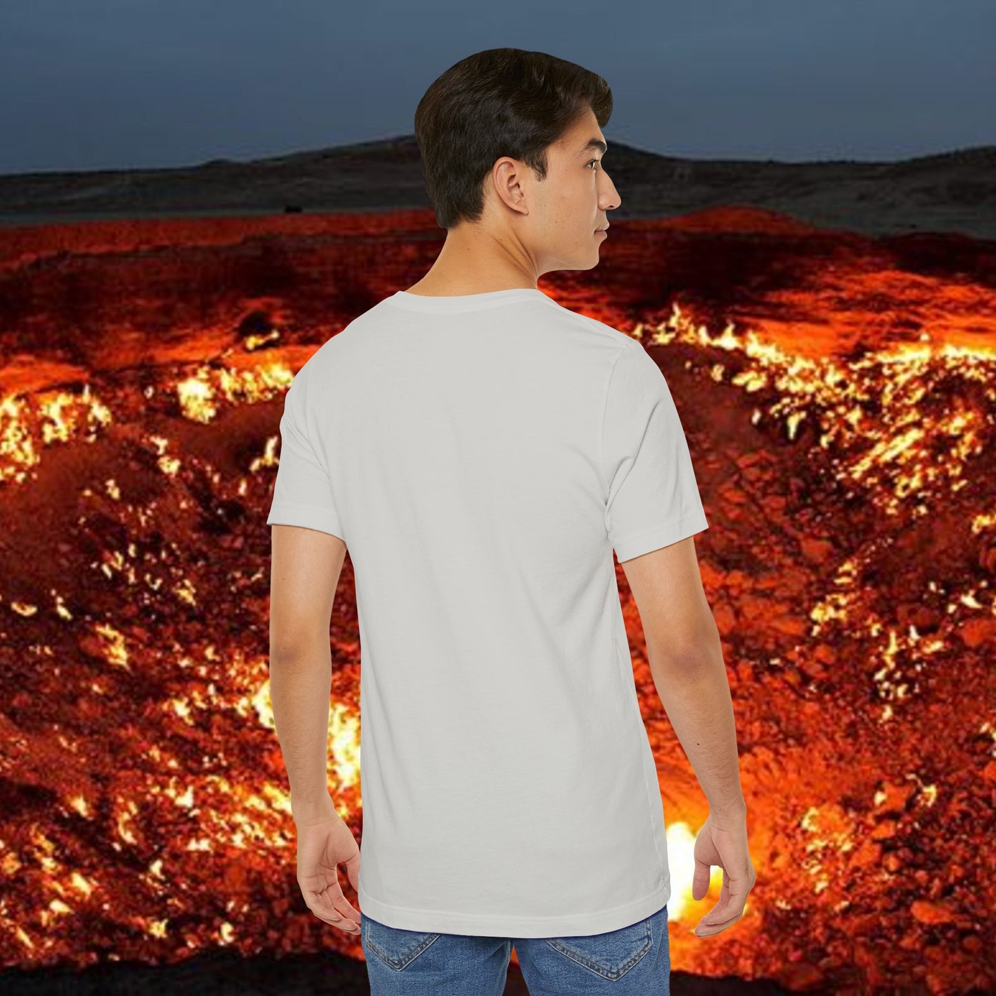 The World Is My Ashtray Front Design Unisex Short Sleeve Tee