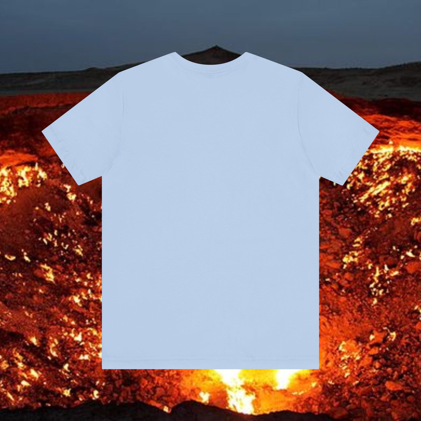 The World Is My Ashtray Front Design Unisex Short Sleeve Tee