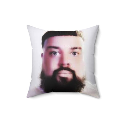 Joeyy Spun Polyester Square Pillow