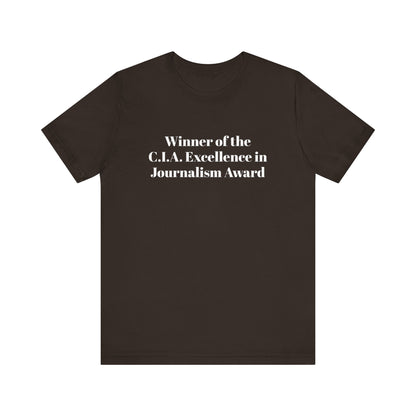 CIA Award Unisex Short Sleeve Tee