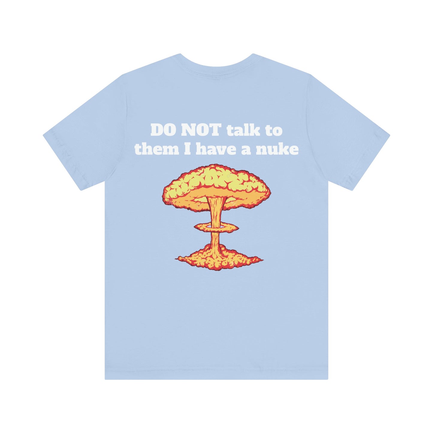 I Heart My Partner Nuke Unisex Short Sleeve Tee