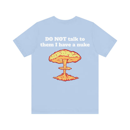 I Heart My Partner Nuke Unisex Short Sleeve Tee