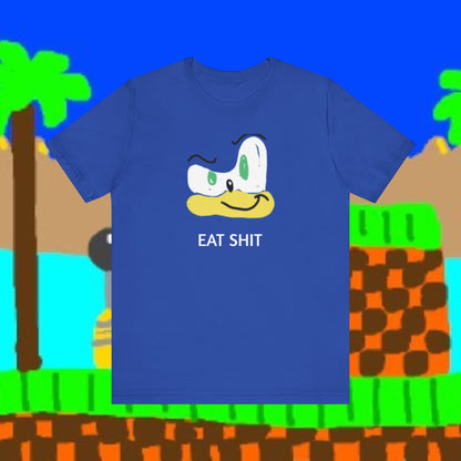 Legally Distinct The Hedgehog Eat Shit Original Proportions Unisex Short Sleeve Tee