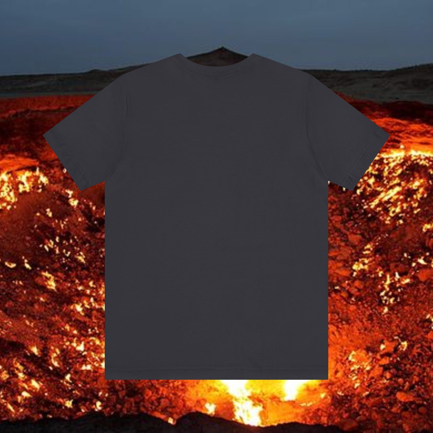 The World Is My Ashtray Front Design Unisex Short Sleeve Tee