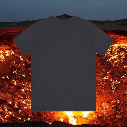 The World Is My Ashtray Front Design Unisex Short Sleeve Tee