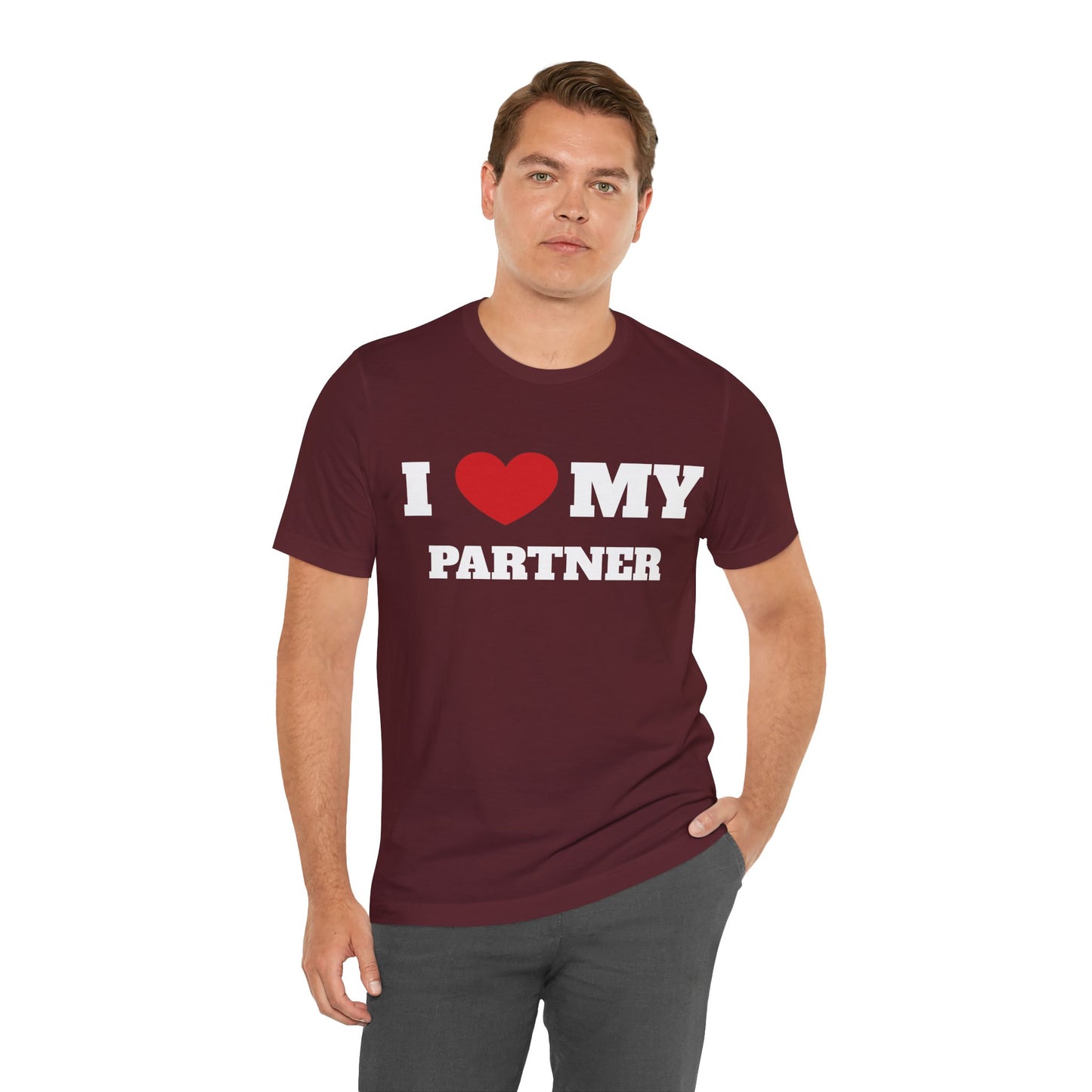 I Heart My Partner They Have Nukes Unisex Short Sleeve Tee