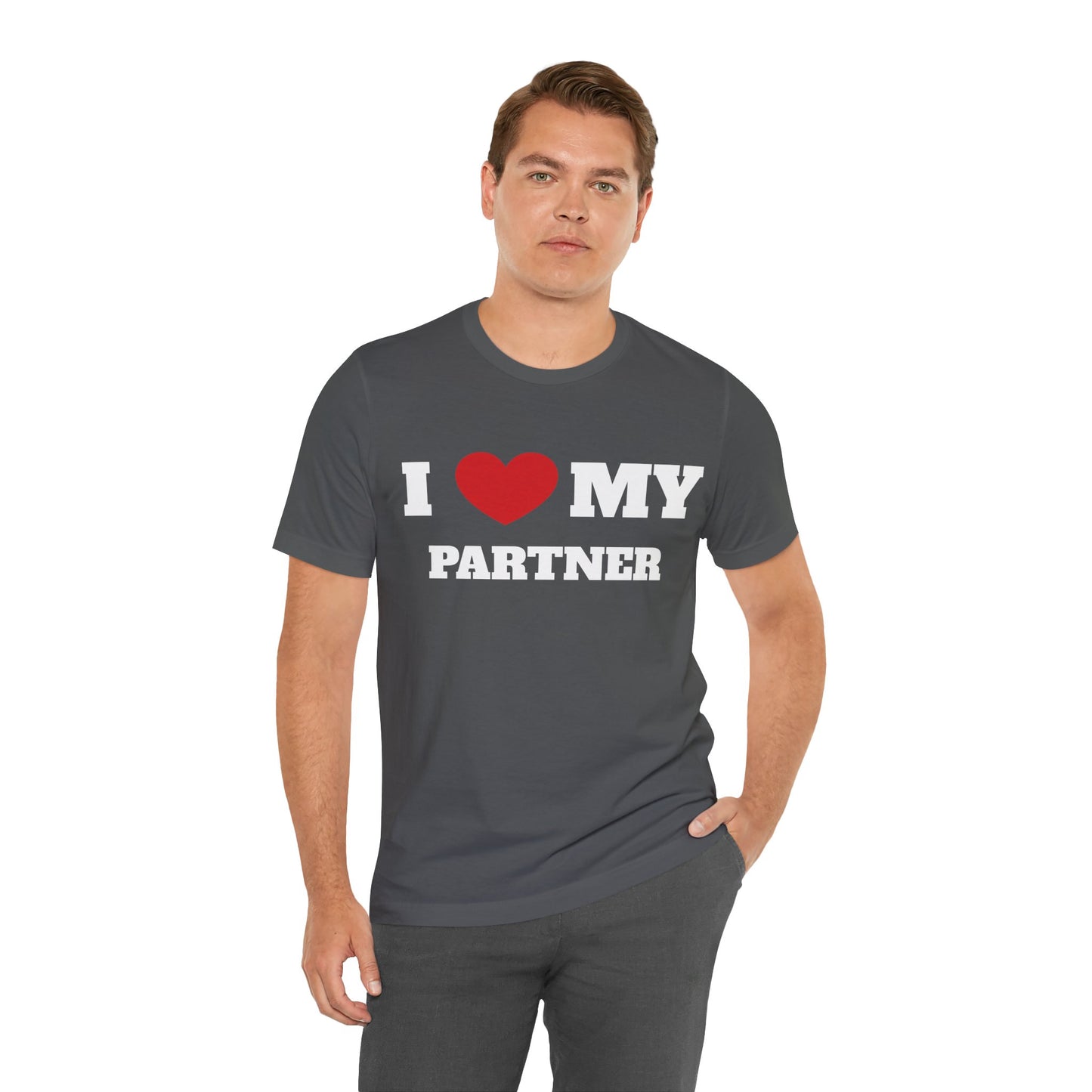 I Heart My Partner They Have Nukes Unisex Short Sleeve Tee