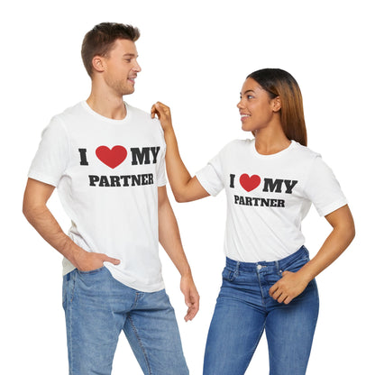 I Heart My Partner They Have Nukes Unisex Short Sleeve Tee