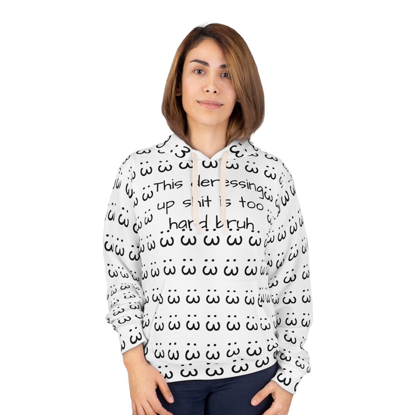 :3 Unisex Pullover Hoodie (AOP)