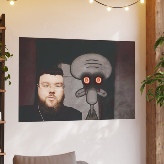 Joeyy Squid Satin and Archival Matte Posters