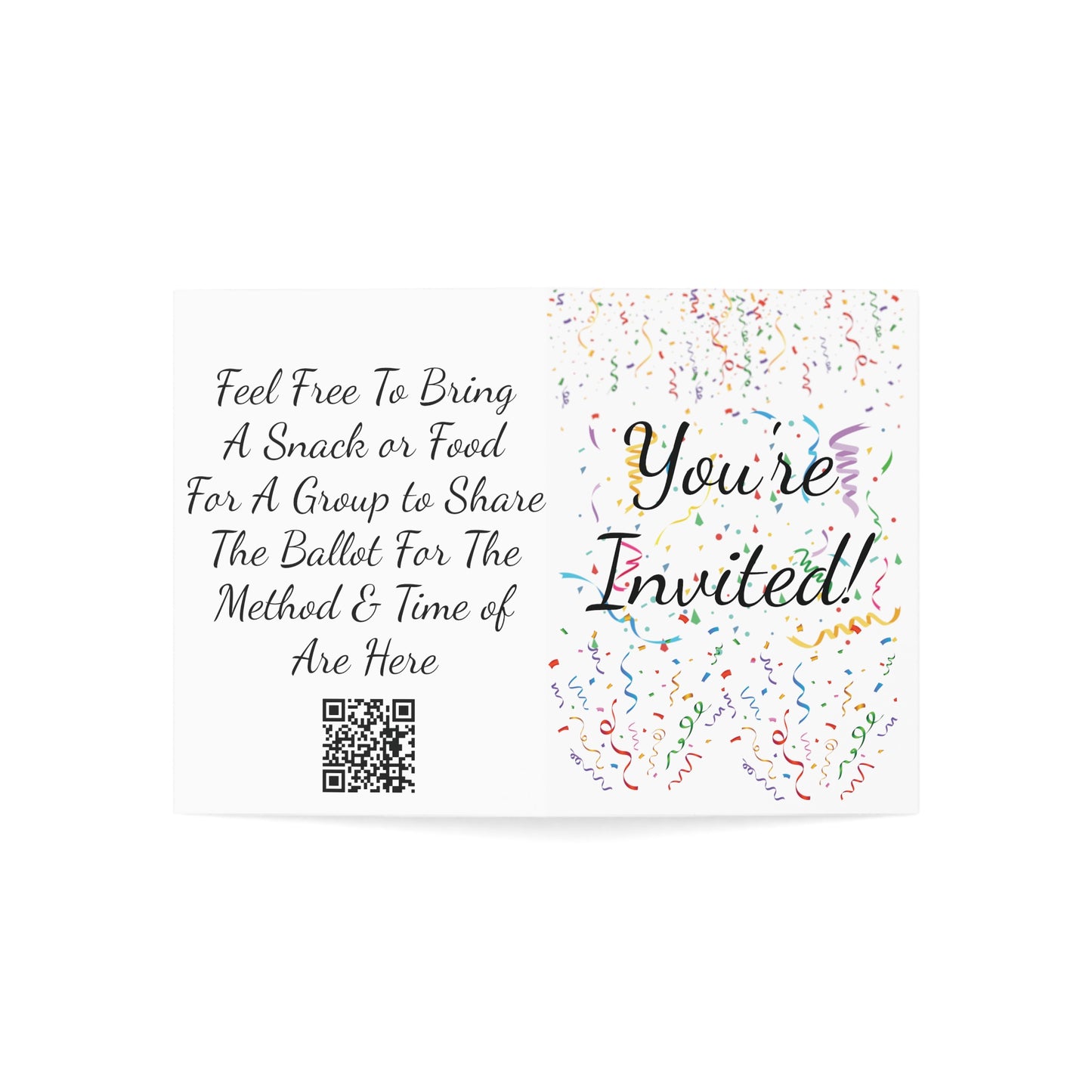 Public Execution Greeting Cards