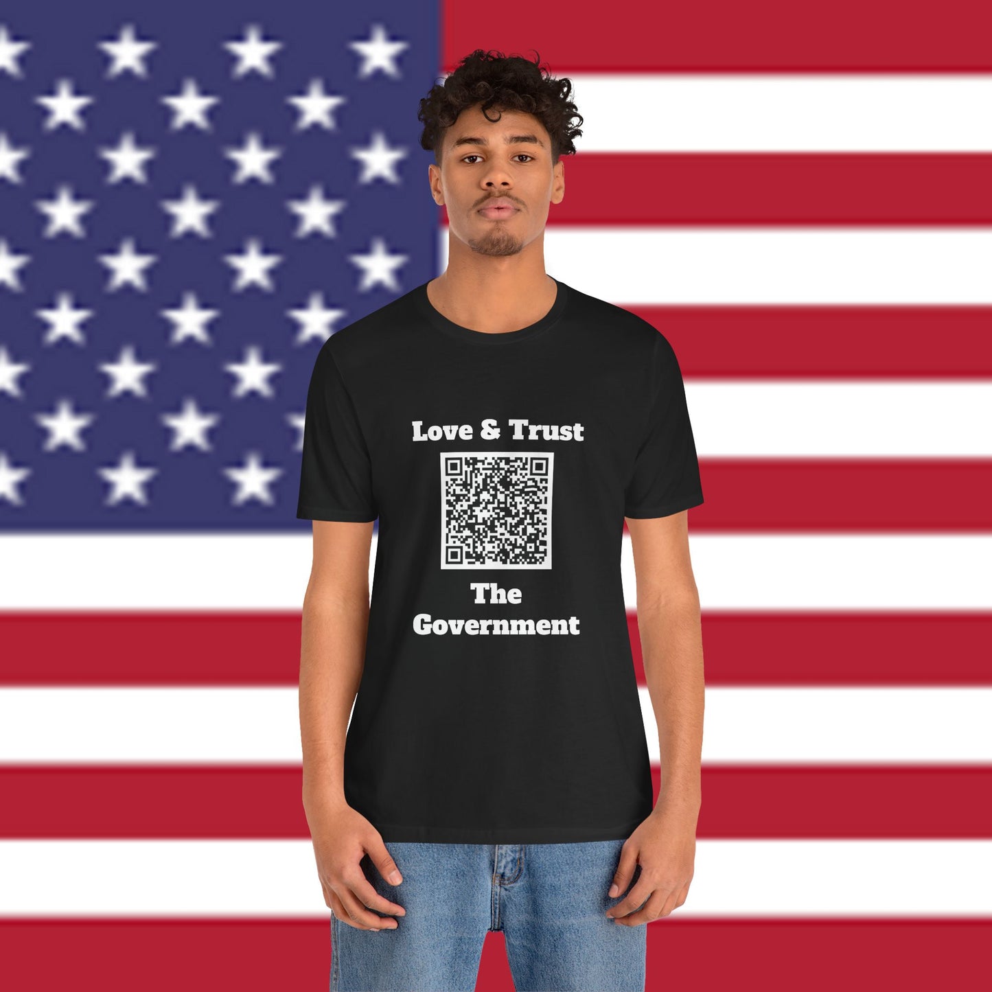 Love & Trust The Government Unisex Short Sleeve Tee