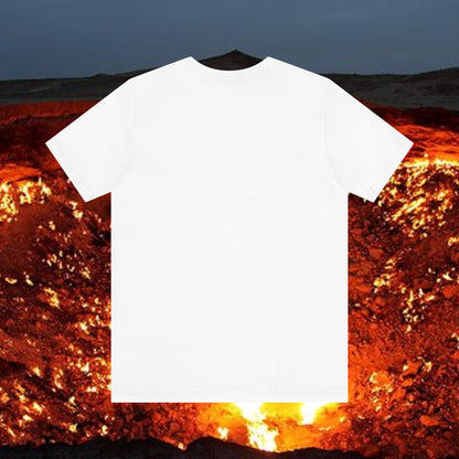 The World Is My Ashtray Front Design Unisex Short Sleeve Tee
