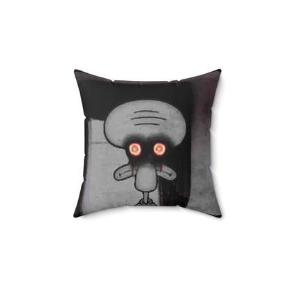 Red Mist Spun Polyester Square Pillow