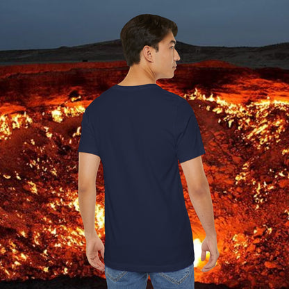 The World Is My Ashtray Front Design Unisex Short Sleeve Tee