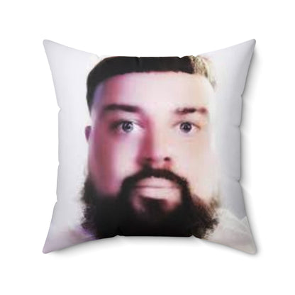 Joeyy Spun Polyester Square Pillow