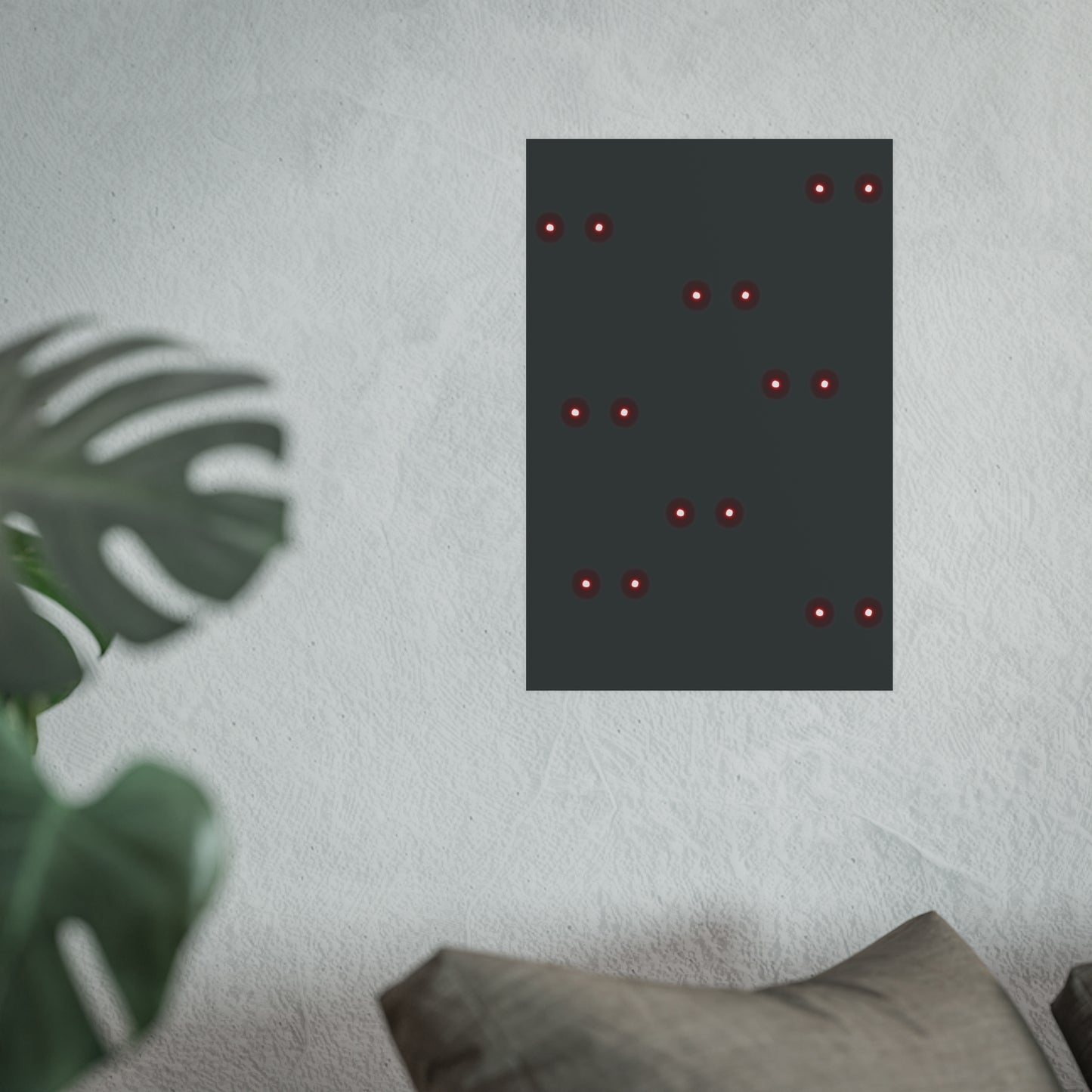 Red Eyes Satin and Archival Matte Posters