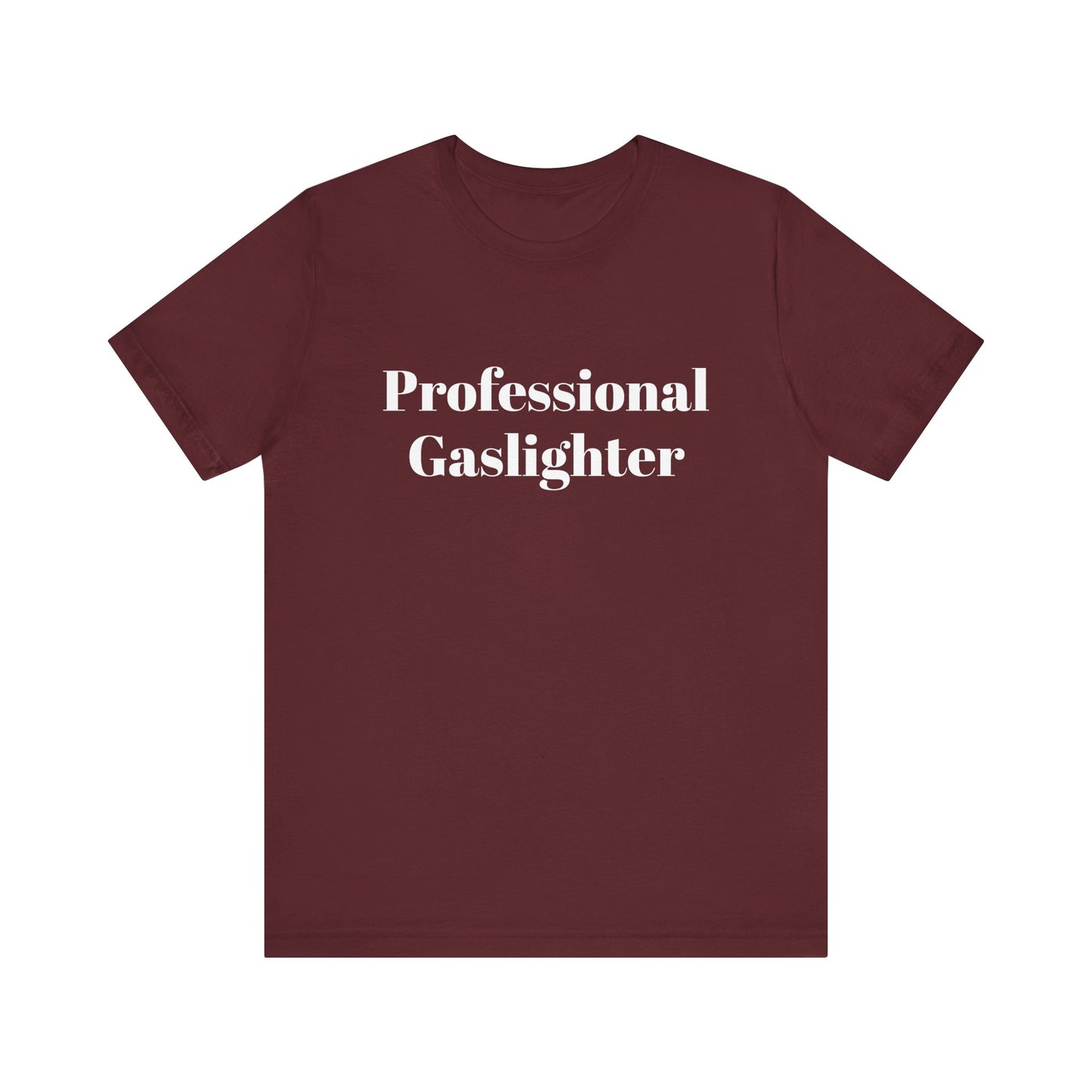 Gaslighting Dictionary Unisex Short Sleeve Tee Shirt