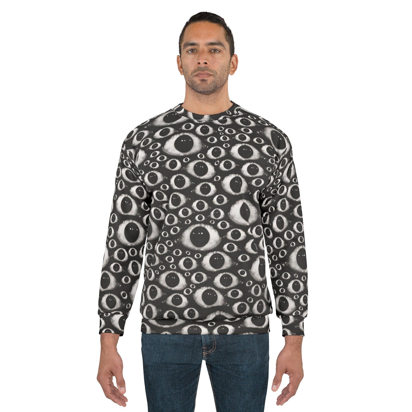 Eyes Unisex Sweatshirt (AOP)