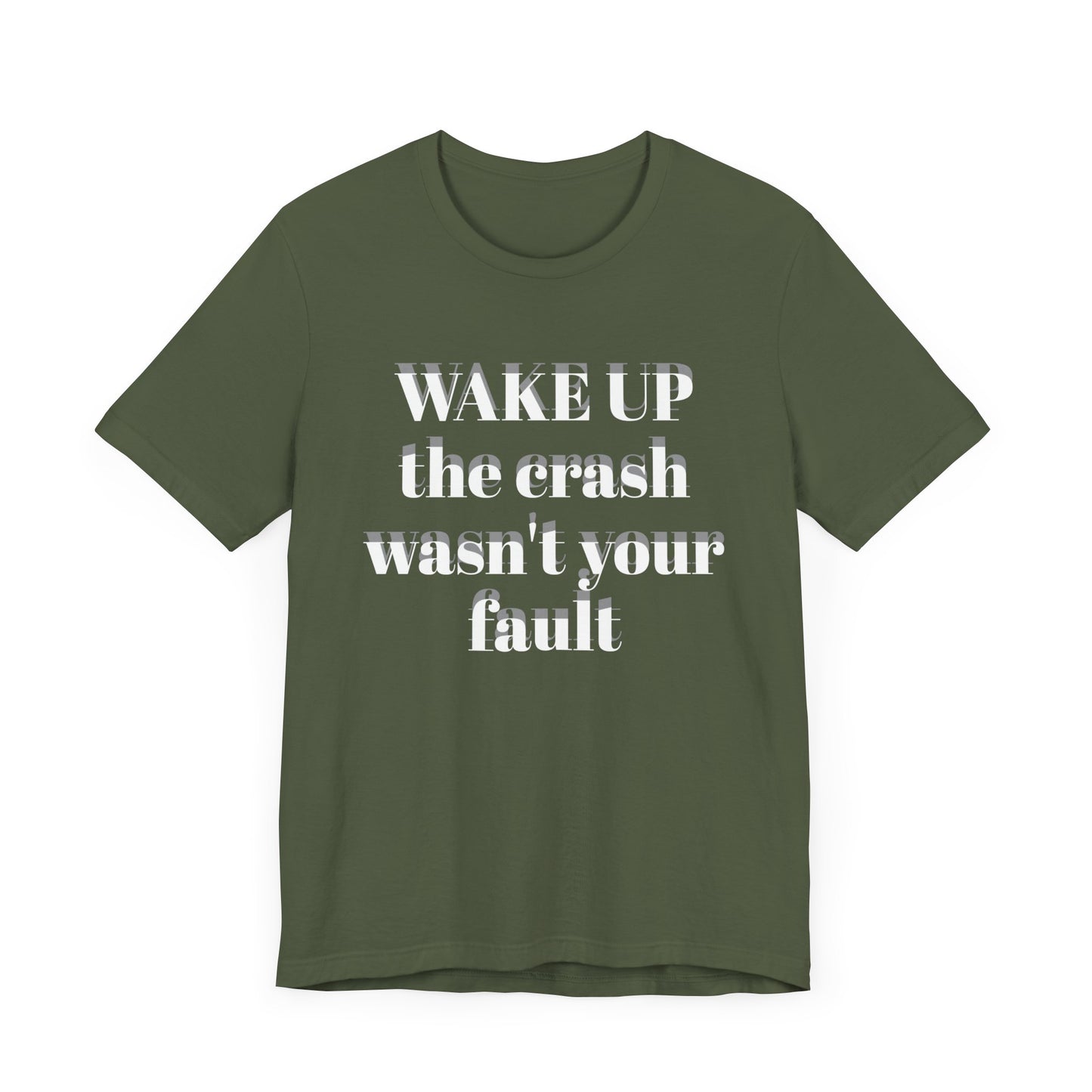 Wake Up Unisex Short Sleeve Tee