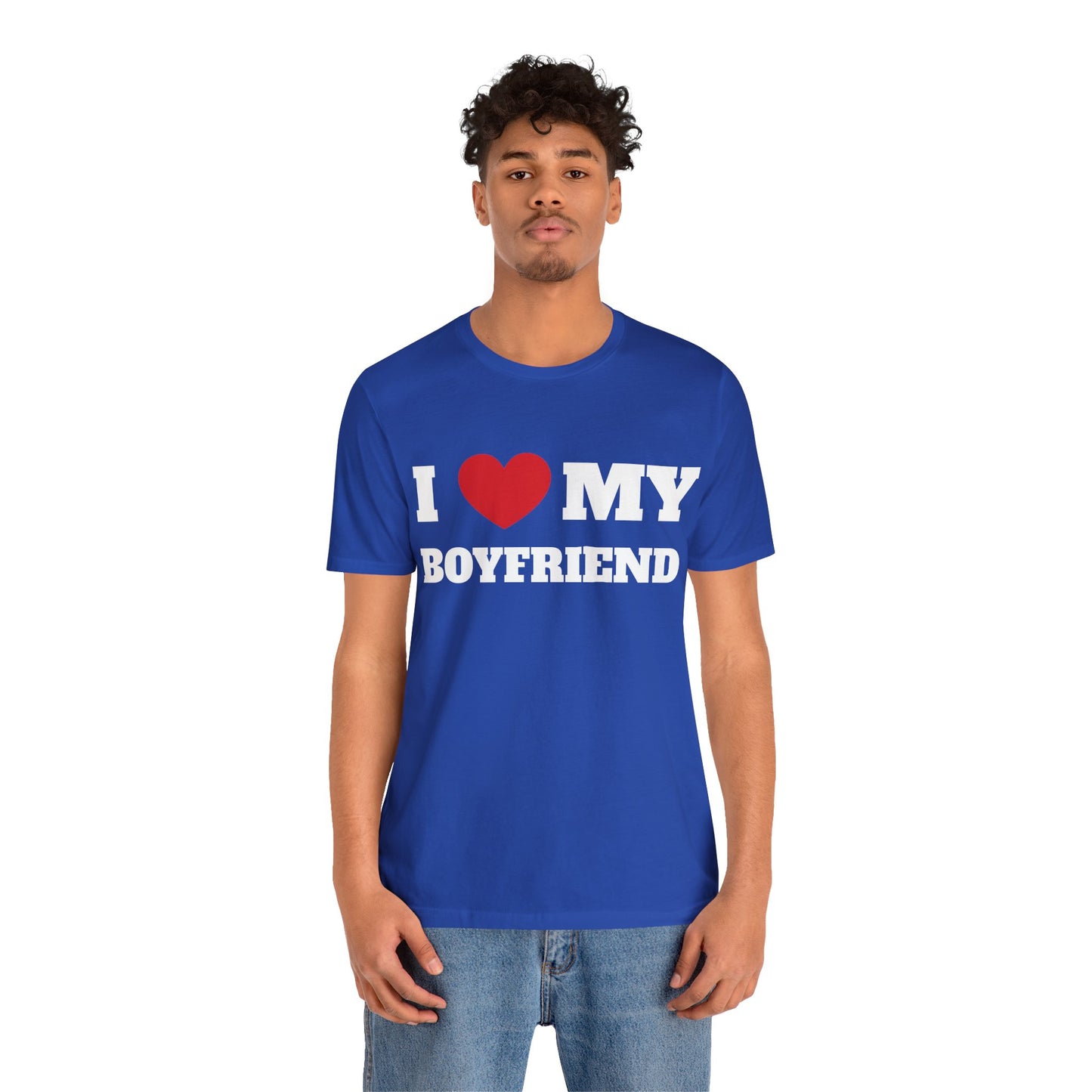 I Heart My BF Unisex Short Sleeve Tee