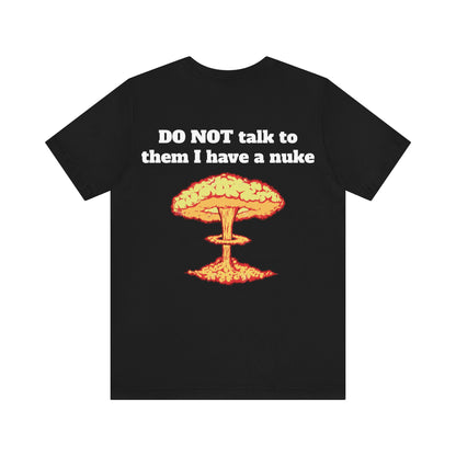 I Heart My Partner Nuke Unisex Short Sleeve Tee