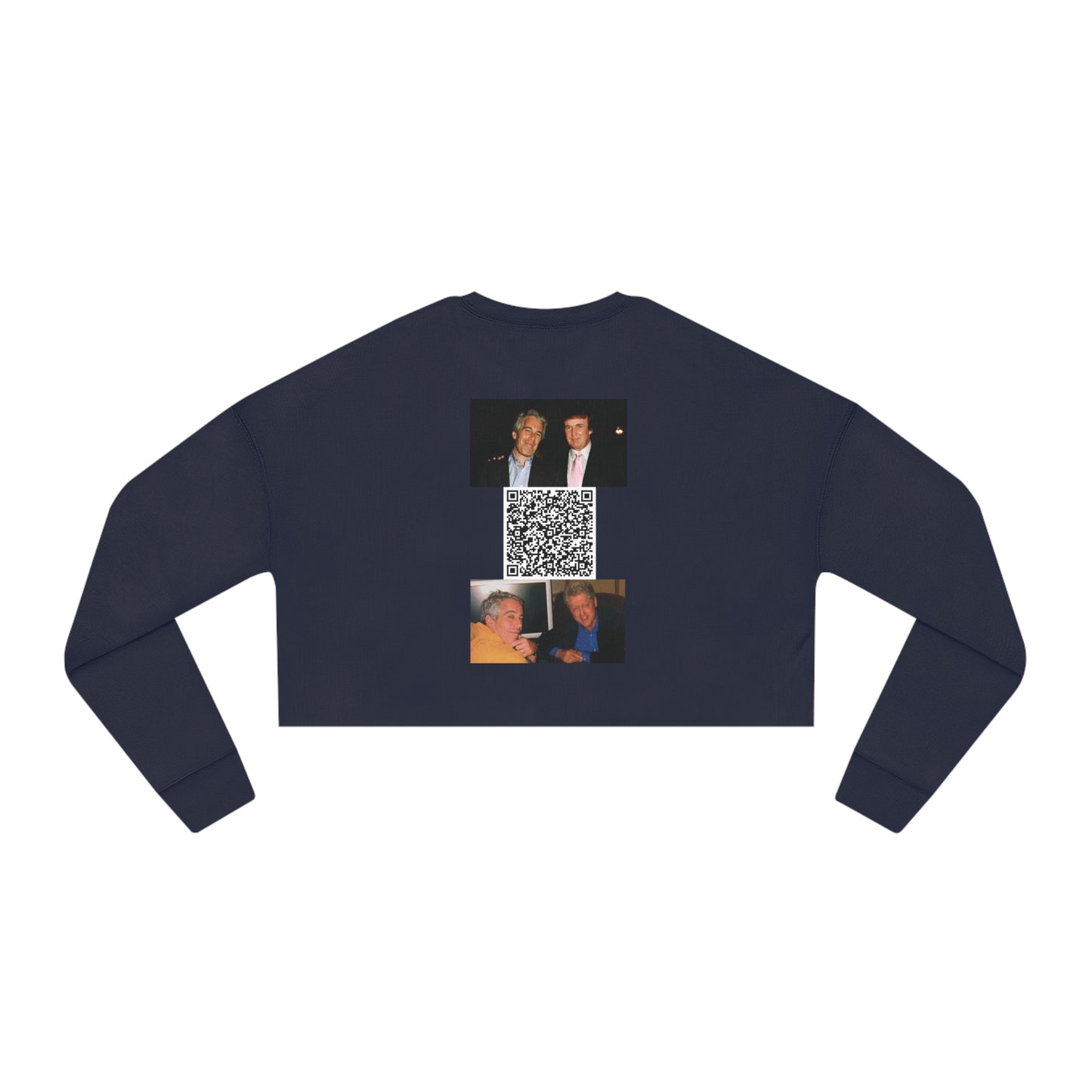 Love & Trust The Government Cropped Sweatshirt