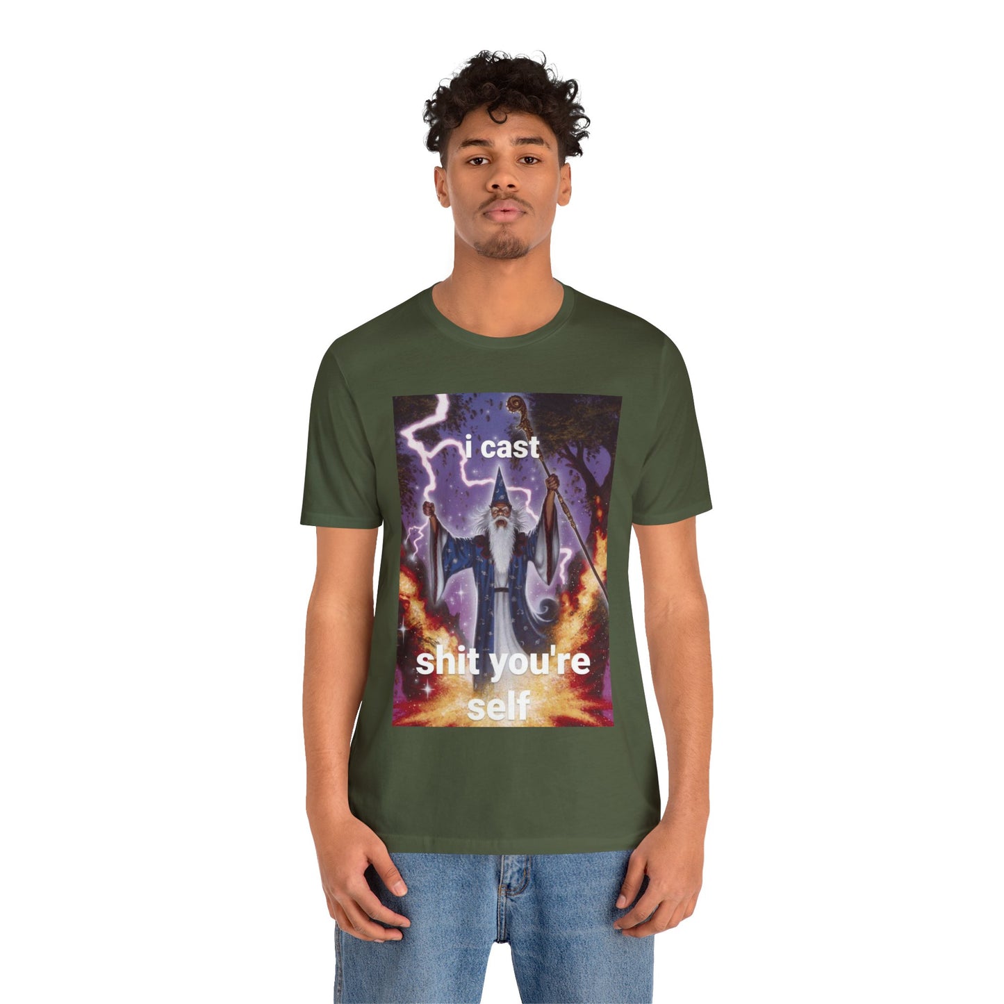 Evil Wizard Unisex Short Sleeve Tee