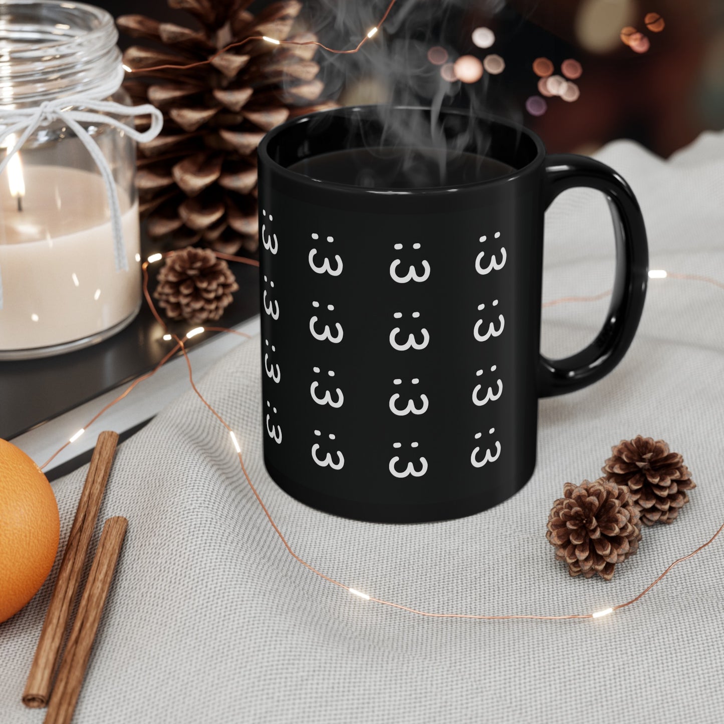 :3 Black Mug (11oz, 15oz)